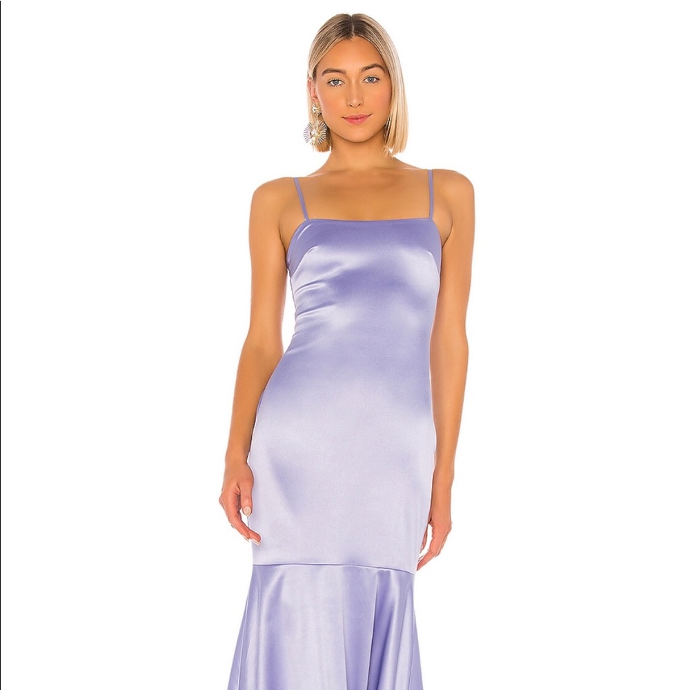Periwinkle maxi gown from Likely